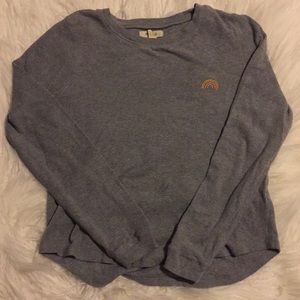 Madewell Rainbow Top Shirt Cute Boho